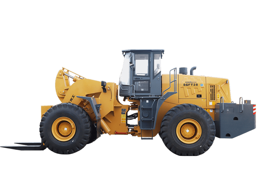 石料叉裝車租賃出租龍工LGFT28叉裝車28噸叉裝機租賃出租
